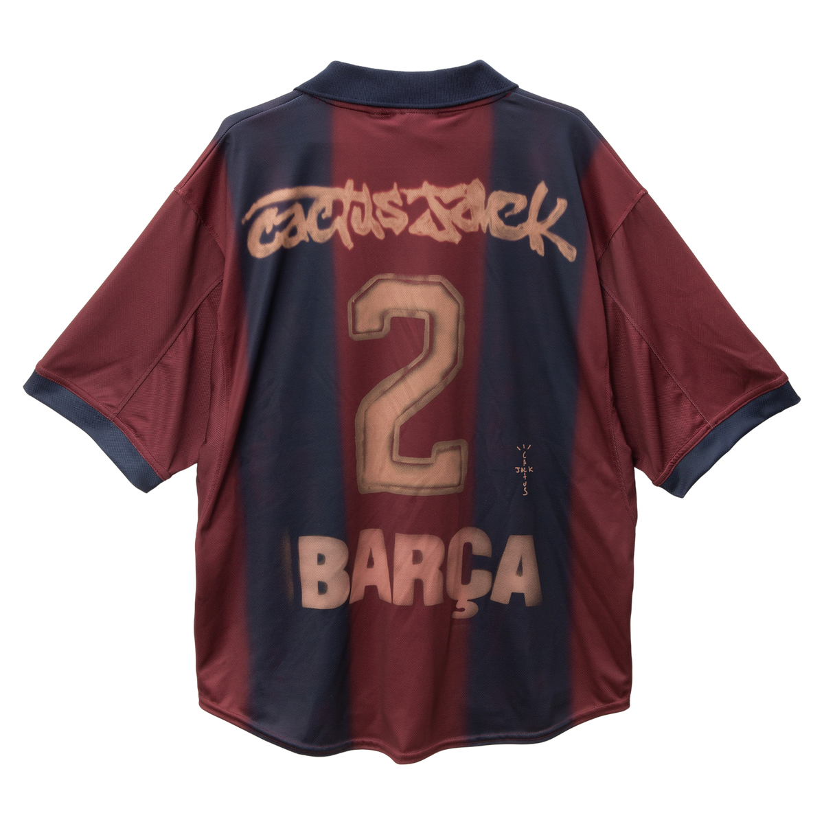 FC BARCELONA RETRO HOME SKELETON JERSEY