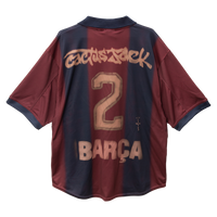 FC BARCELONA RETRO HOME SKELETON JERSEY