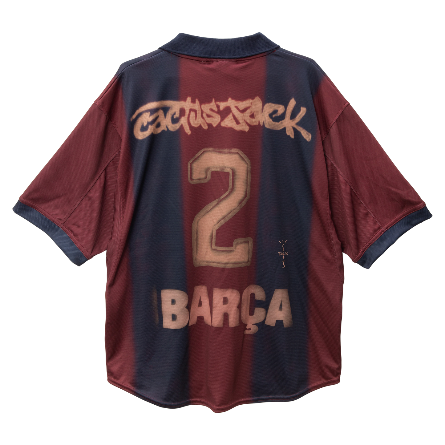FC BARCELONA RETRO HOME SKELETON JERSEY