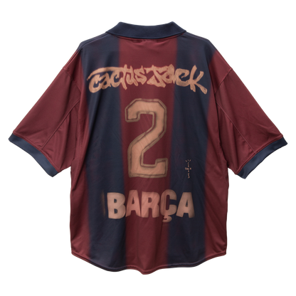 FC BARCELONA RETRO HOME SKELETON JERSEY