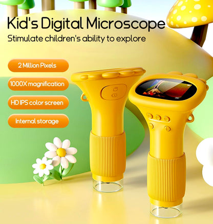 Portable Digital Kids Microscope