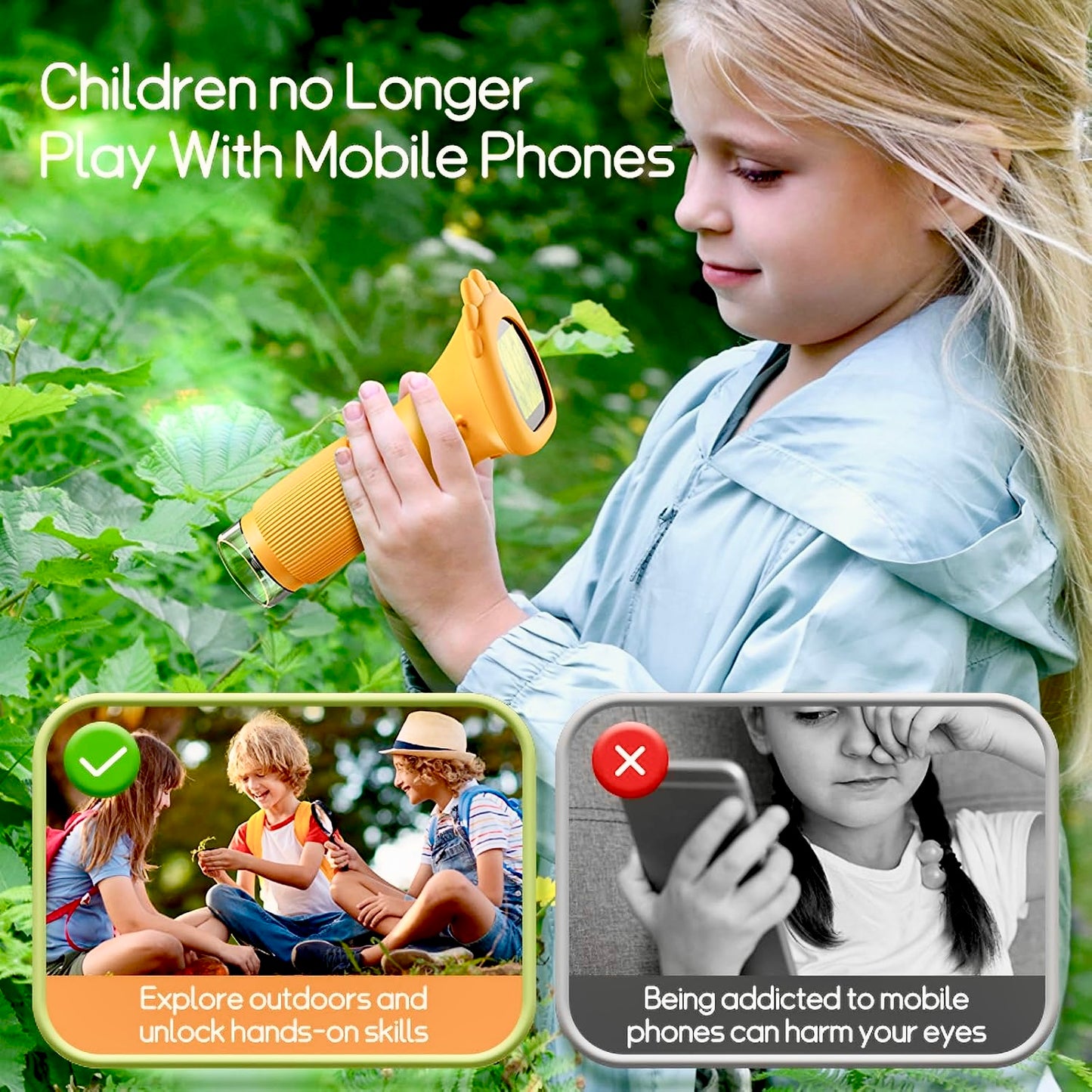 Portable Digital Kids Microscope