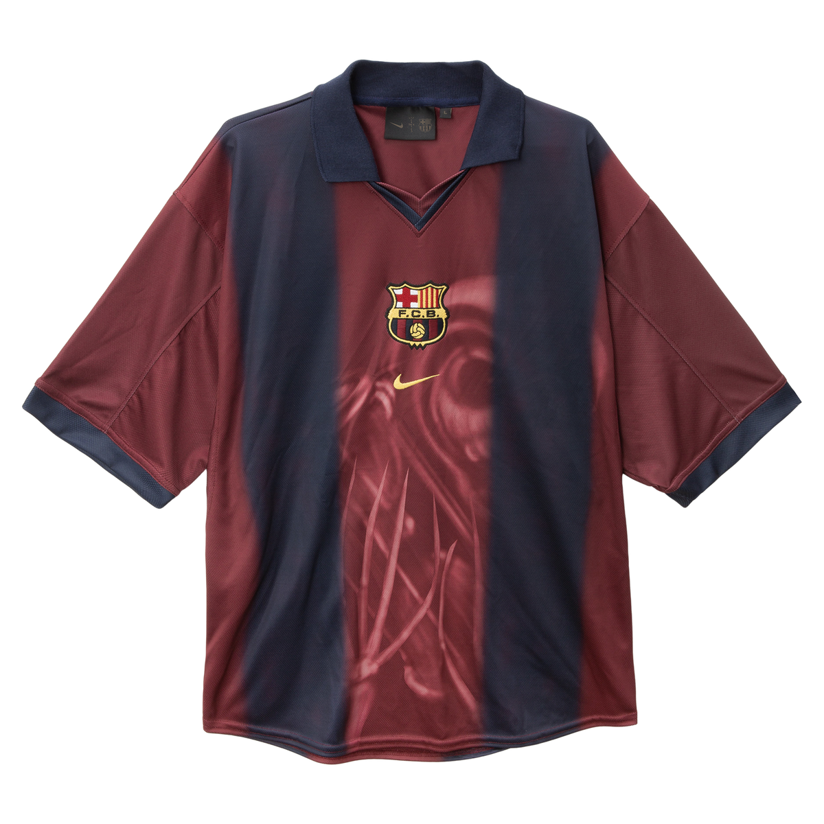 FC BARCELONA RETRO HOME SKELETON JERSEY