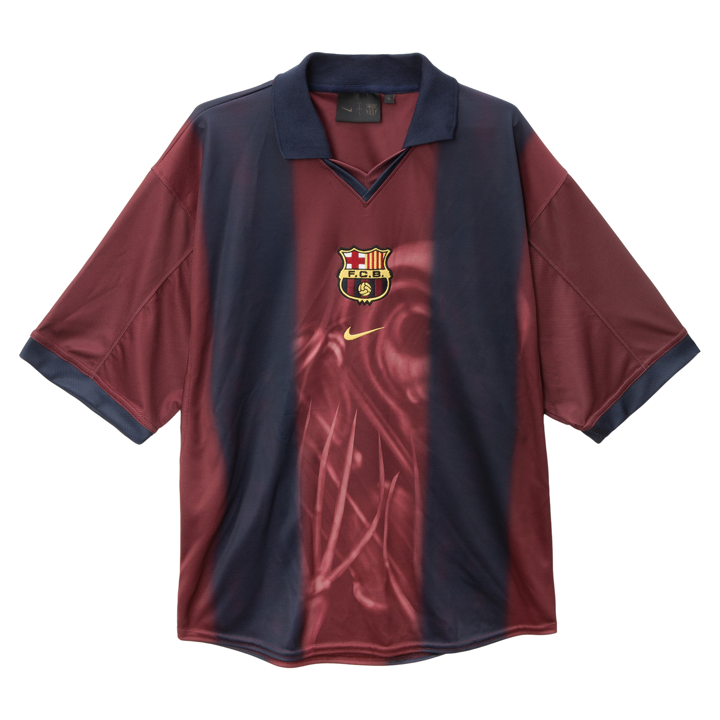 FC BARCELONA RETRO HOME SKELETON JERSEY