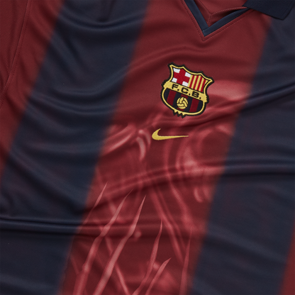FC BARCELONA RETRO HOME SKELETON JERSEY