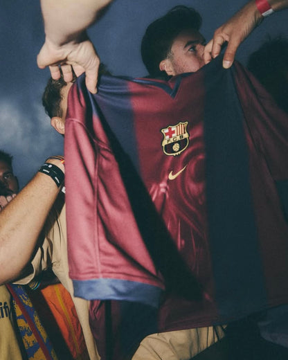 FC BARCELONA RETRO HOME SKELETON JERSEY